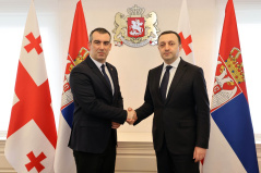 20 March 2023 The National Assembly Speaker and the Georgian Prime Minister